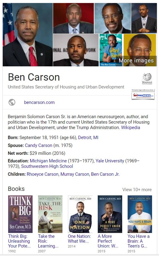 BenCarsonDailyBusinessNewsMHProNews