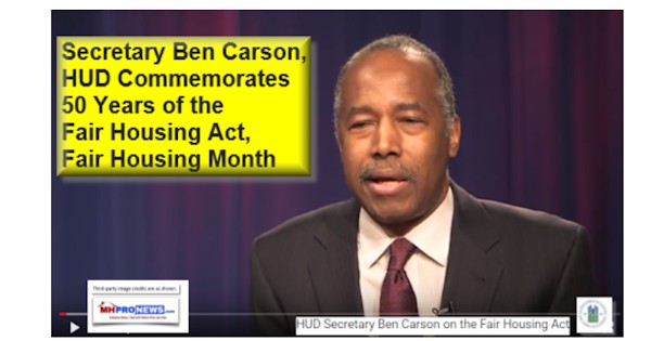 HUDSecBenCarsonCommemorates50YearsFairHousingActFairHousingMonthDailyBusinessNewsMHproNews