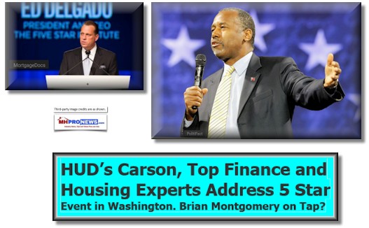 HUDsCarsonTopFinanceHousingExpertsAddress5StarEventWashingtonBrianMontgomeryOnTapDailyBusinessNewsMHProNews