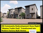 MHCommunityRedevelopmentDoneRightMissionTrailerParkTransformedintoMondernFactoryBuiltHomes