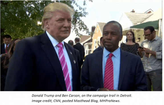 PresidentDonaldTrumpHUDSecretaryBenCarsonManufacturedHousingINdustryDailyBusinessNewsMHProNews