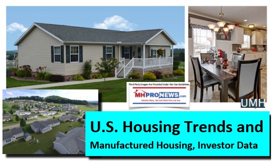 USHousingTrendsandManufacturedHousingInvestorDataUMHDailyBusinessNewsMHProNews