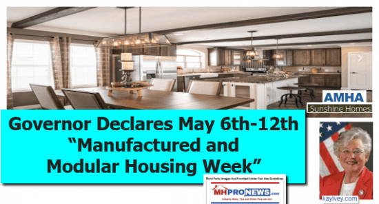 GovDeclaresMay6-12ManufacturedModularHousingWeekDailyBusinessNewsMHProNews