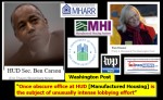 HUDSecBenCarsonPamDannerHUD-ManufacturedHousingInstituteMHIManufacturedHousingAssocRegulatoryReformMHARRWashPostLogosThirdPartyMHProNewsLogo