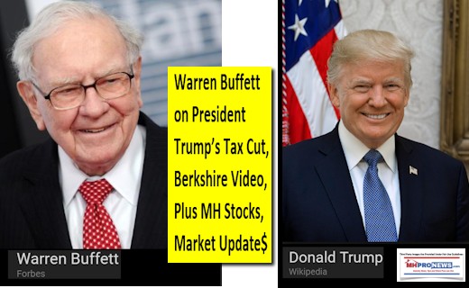 WarrenBuffettDonaldTrumpTaxCutsManufacturedHousingIndustryDailyBuisnessNewsMHProNews520x320