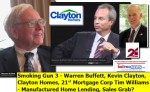 WarrenBuffettKevinClaytonTimWilliamsClaytonHomes21stMortgageBerkshireHathawayManufacturedHomeLoansMonopolisticConcernsLogoMHProNews