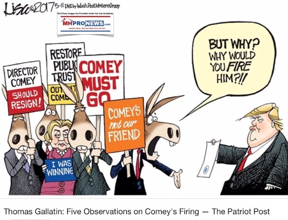 PoliticalCartoonIwasWinningCOmeyMustGoPresidentTrumpFiredHimManufacturedHousingIndustryDailyBusienssNewsMHProNEws