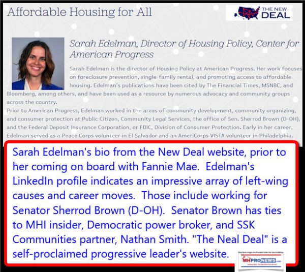 SarahEdelmanPhotoDirectorOfHousingPolicyCenterProgressFannieMaeDailyBusinessNewsMHProNews