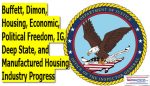 WarrnBuffettDimonManufacturedHousingFreedomDOJOfficeOfInspectorGeneralLogoEagleManufacturedHousingIndustryDailyBusinessNewsMHProNews