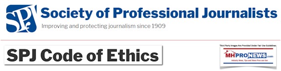 SPJSocietyofProfessionalJournalistsSPJCodeoEthicsMHProNews