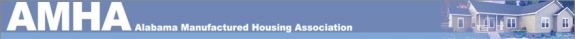 Alabama manufactured housing association header