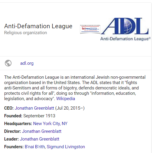 AntiDefamationLeagueADLDefinitionDescriptionJewsihDailyBusinessNewsMHProNews