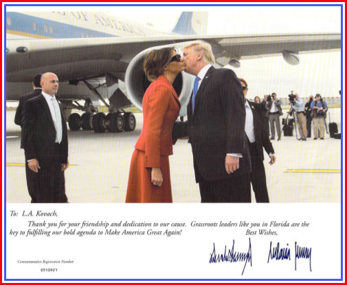 PresidentDonaldJTrumpFirstLadyMelaniaTrumpPhotoLATonyKovachDailyBusinessNewsMHProNews505