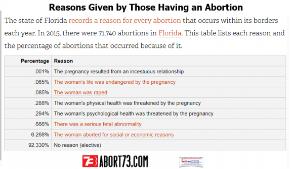 ReasonsGivenByThoseHavingAnAbortionFLStatsAbort73-logoDailyBusinessNewsMHProNews