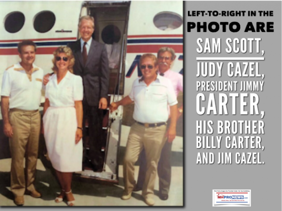 SamScottJudyCazelPresidentJimmyCarterBrotherBillyCarterJimCazelManufacturedHousingDailyBusinessNewsMHProNews600