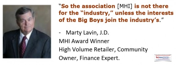 Sotheassociationmhiisnottherefortheindustryunlesstheinterestsofthebigboysjointheindustrysmartylavinmhiawardwinnerquotemhpronews 1