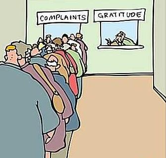 Complaints gratitude 