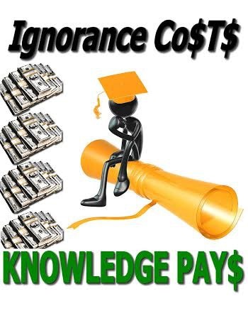 Ignorance costs knowledge pays cutting edge blog mhmsm com