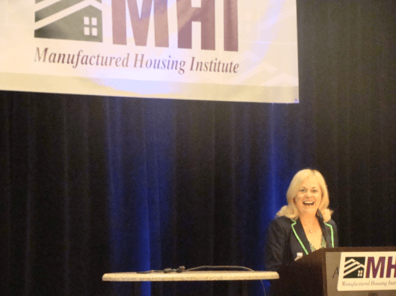 Pam Danner hud code manufactured housing program administrator mhi 2014 summer meeting indianapolis in alexander hotel c2014 mhpronews com 575x430
