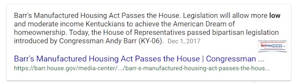 Congressmanandybarrmanufacuredhousingactpasseshousedailybusinessnewsmhpronews