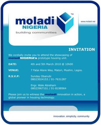 Moladinigeria invitation