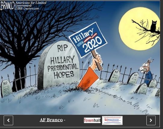 BrancoTombstoneHillary2020CartoonDailyBusinessNewsMHProNews