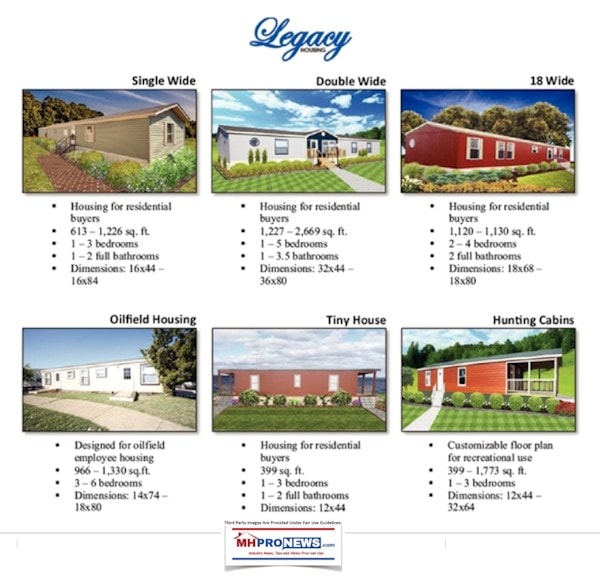 LegacyHousingSampleInventoryManufacturedHousingIndustryDailyBusinessNewsMHProNews