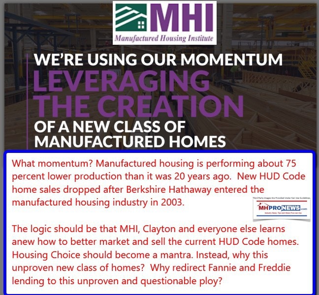 LeveragingMomentumCreationNewClassofManufacturedHomesManufacturedHousingInstituteMHILogoDailyBusinessNewsMHProNews600