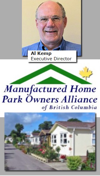 AlKempExecutiveDirectorMHPOManufacturedHomeParkOwnersBCCanadaDailyBusinessNewsMHProNews