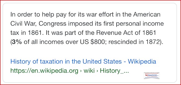 FirstIncomeTaxCivilWarRecindedWikiDailyBusinessNewsMHproNews