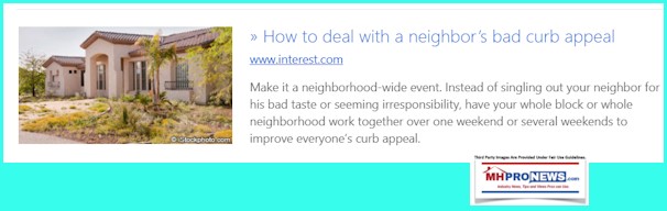 HowToDealWithNeighborsBadCurbAppealInterestDailyBuisnessNEwsMHProNews