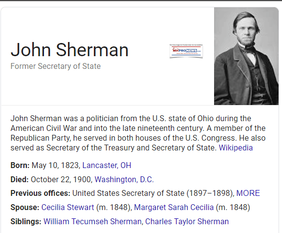 JohnShermanWikiDailyBusinessNewsMHProNews