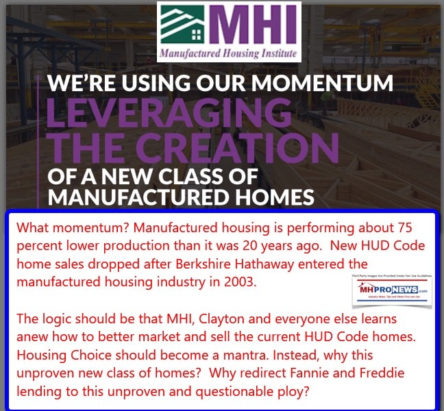 LeveragingMomentumCreationNewClassofManufacturedHomesManufacturedHousingInstituteMHILogoDailyBusinessNewsMHProNews600