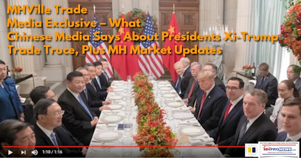 MHVilleTradeMediaExclusiveWhatChineseMediaSaysAboutPresidentXiTrumpTradeTrucePlusMHMarketUpdates