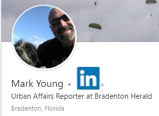 MarkYoungLinkedinBradentonHeraldPhotoMillieFrancisBradentonTerracePalmsMobileHomeParkMHProNews