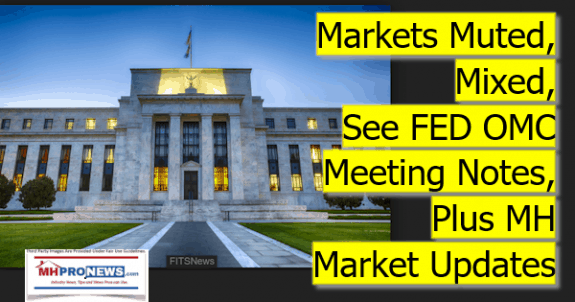 MarketsMixedFedOMCDailyBusinessNewsMHProNews-575x302