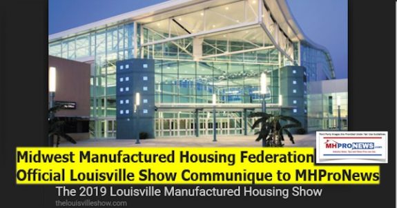 MidwestManufacturedHousingFederationOfficialLouisvilleShowCommuniqueMHProNewsDailyBUisnesNewsMHProNews