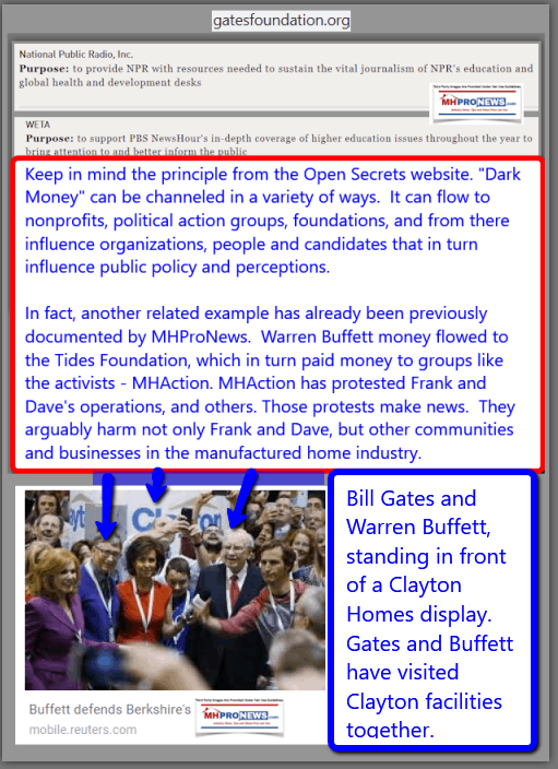 NPR-PBS-FinancialSupportGrantsDonationsGatesFoundationWarrenBuffettDailyBusinessNewsMHProNews