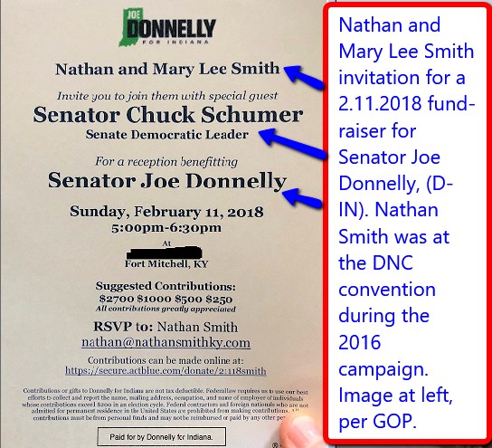 NathanSmithFundRaiserSenatorJoeDonnellyD-INChuckSchumerManufacturedHousingSSKCommunitiesMHProNews