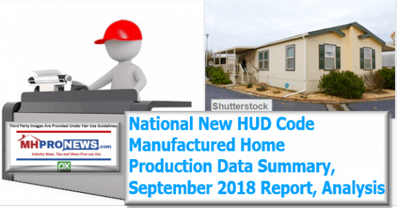 NationalNewHUDCodeManufacturedHomeProductionDataSummarySept2018ReportAnalysisDailyBusinessNewsMHProNews-575x302