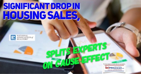 SignficantDropExistingHousingSalesSplitsExpertsonCauseEffectDailyBusinessNEwsMHProNews