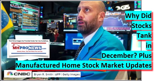 WhyDidStocksTankDecember2018PlusManufacturedHomeStockMarketUpdates