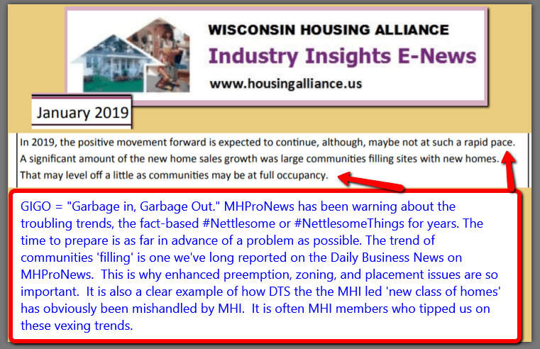 WisconsinHousingAllianceWHAJanuary2019NewsLetterDailyBusinessNewsMHProNEws