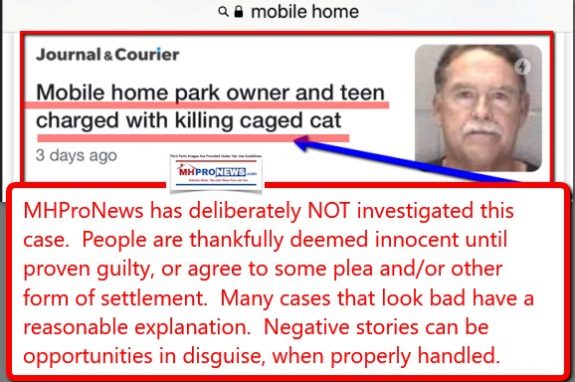 mobilehomeparkownerallegedcatkillerJournalCourierMHProNewsDailyBusinessNewsMHProNews