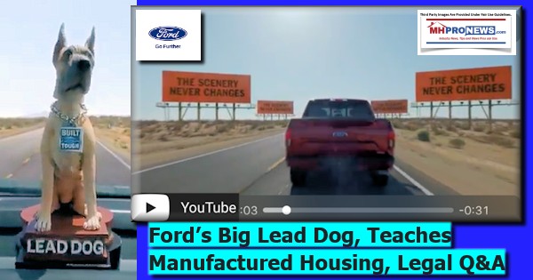 FordsBigLeadDogTeachesManufacturedHousingLegalQ-ADailyBusinessNewsMHProNews