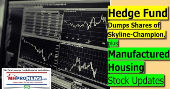 HedgeFundDumpsSharesSkylineChampionPlusManufacturedHousingStockUpdatesDailyBusinessNewsMHproNews