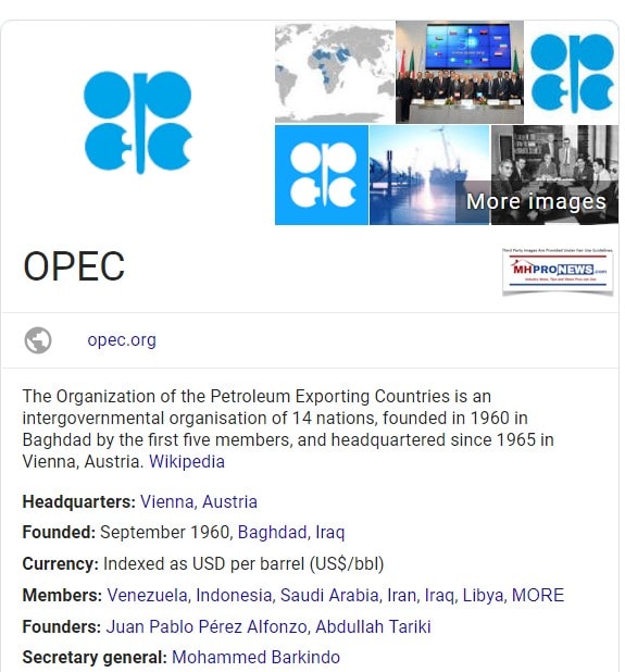 OPECOrganizationofPetrolroleumExportingCountriesWikiDailyBusinessNewsMHProNews