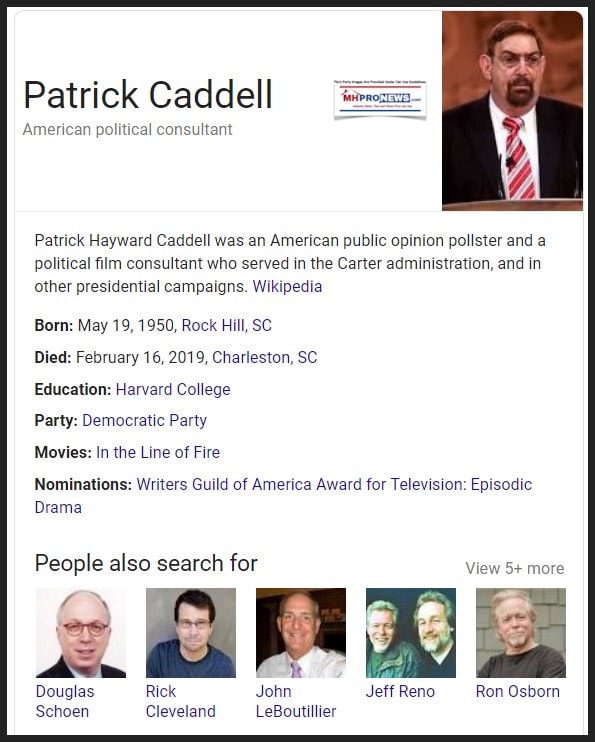 PatrickCaddellConsultantPollsterWikiDailyBusinessNewsMHProNews