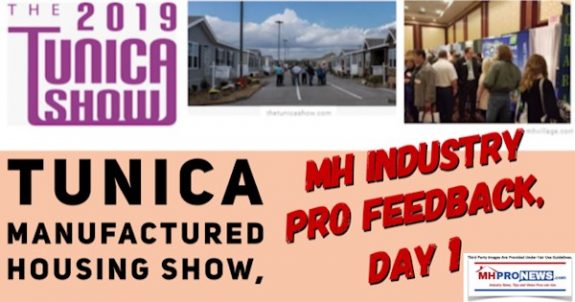 2019TunicaManufacturedHousingShowMHIndustgryProFeedbackDay1DailyBusinessNewsMHProNews