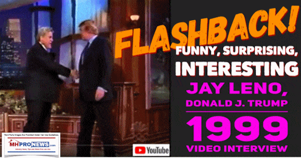 DonaldJTrumpJayLenoDec1999FlashbackVideoInterviewIfTrumpWerePresidentPatBuchanan